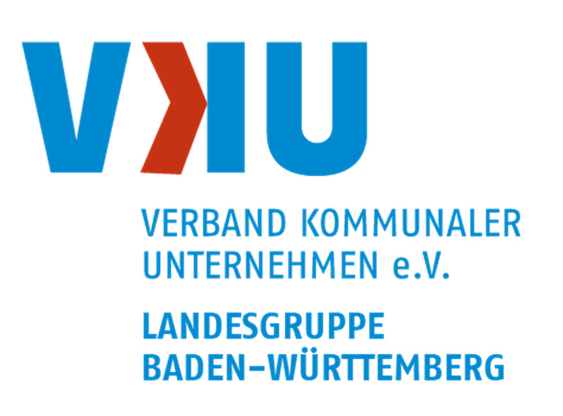 Logo des Verbands Kommunaler Unternehmen e.V. (VKU), Landesgruppe Baden-W&uuml;rttemberg.